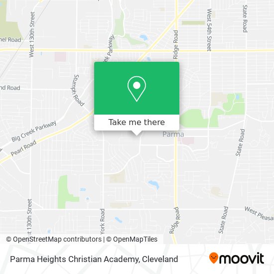 Mapa de Parma Heights Christian Academy