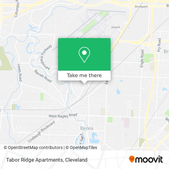 Tabor Ridge Apartments map