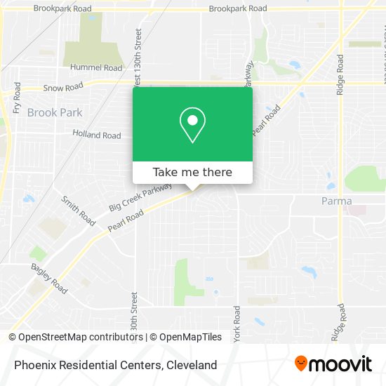 Mapa de Phoenix Residential Centers