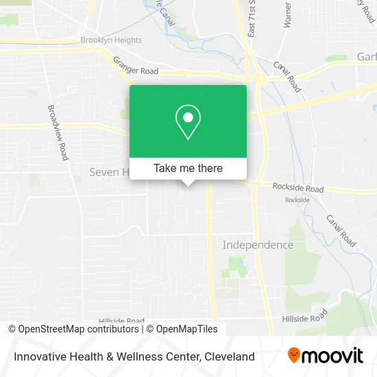 Innovative Health & Wellness Center map