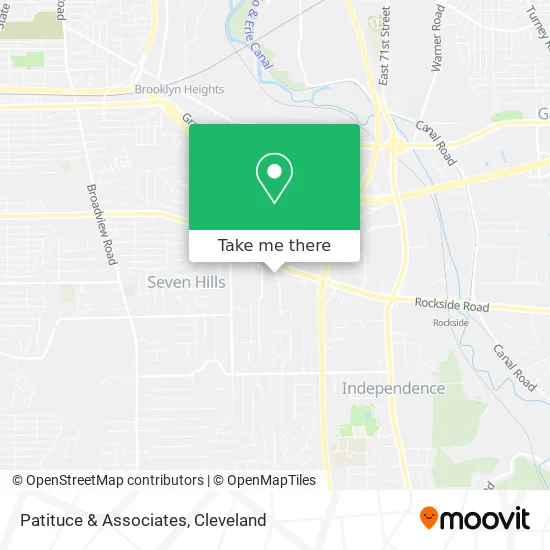 Patituce & Associates map