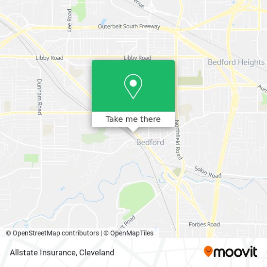 Allstate Insurance map