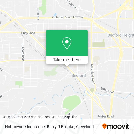 Nationwide Insurance: Barry R Brooks map