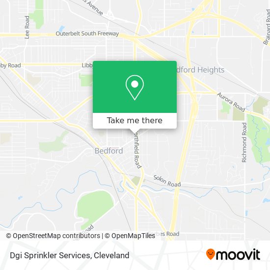 Dgi Sprinkler Services map