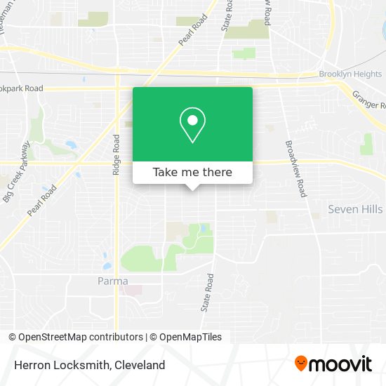 Mapa de Herron Locksmith