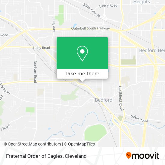 Mapa de Fraternal Order of Eagles
