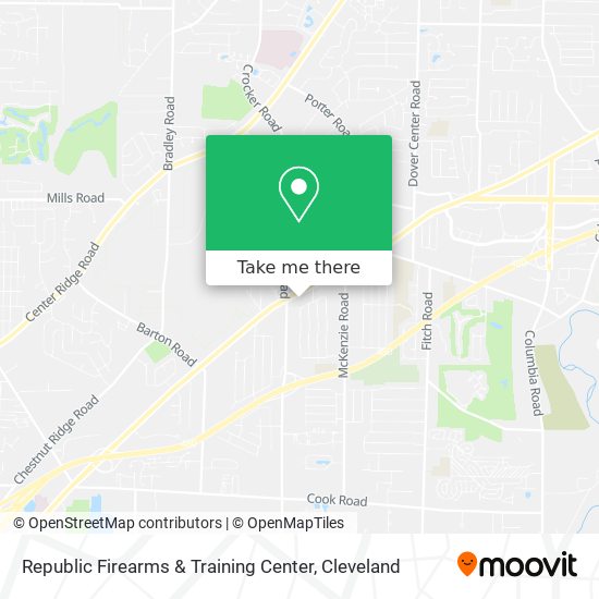 Republic Firearms & Training Center map