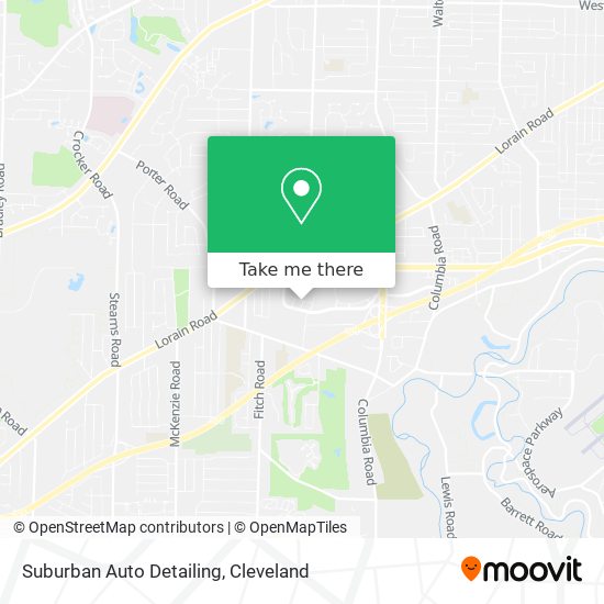 Suburban Auto Detailing map