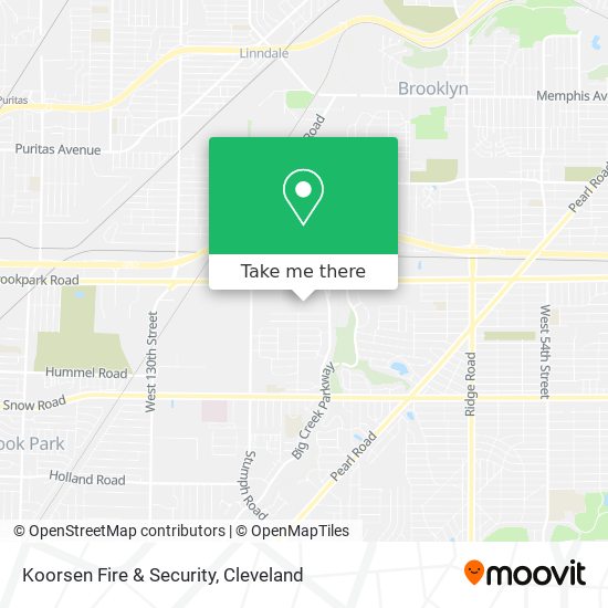 Koorsen Fire & Security map