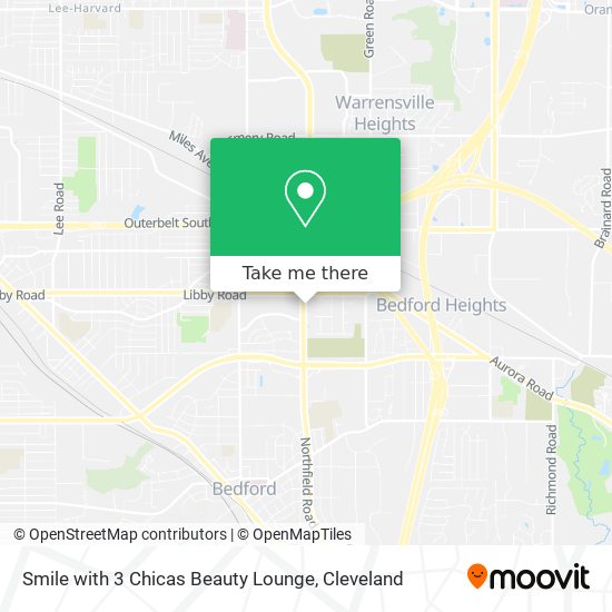 Smile with 3 Chicas Beauty Lounge map