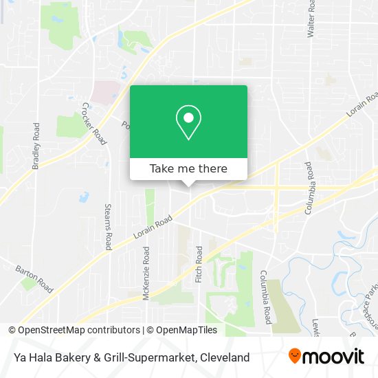 Ya Hala Bakery & Grill-Supermarket map
