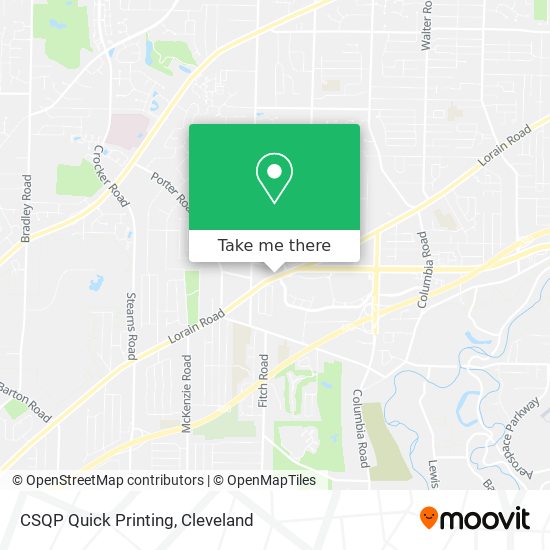 CSQP Quick Printing map