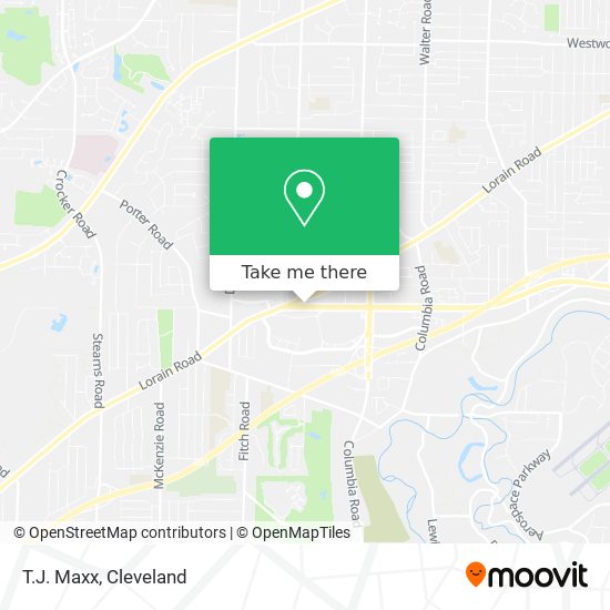 Mapa de T.J. Maxx