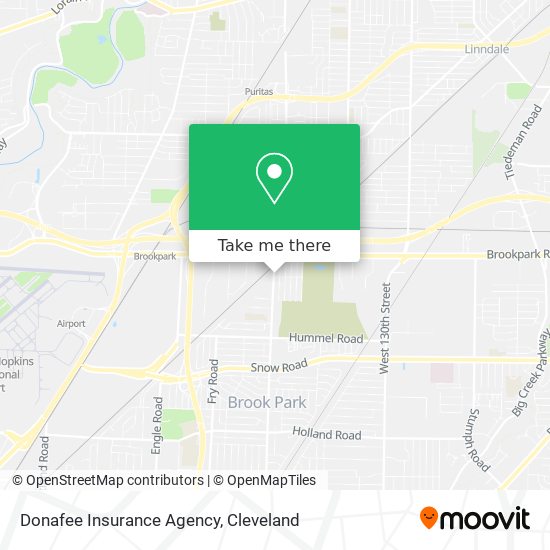 Mapa de Donafee Insurance Agency