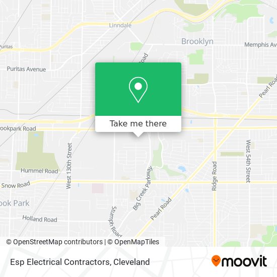 Esp Electrical Contractors map