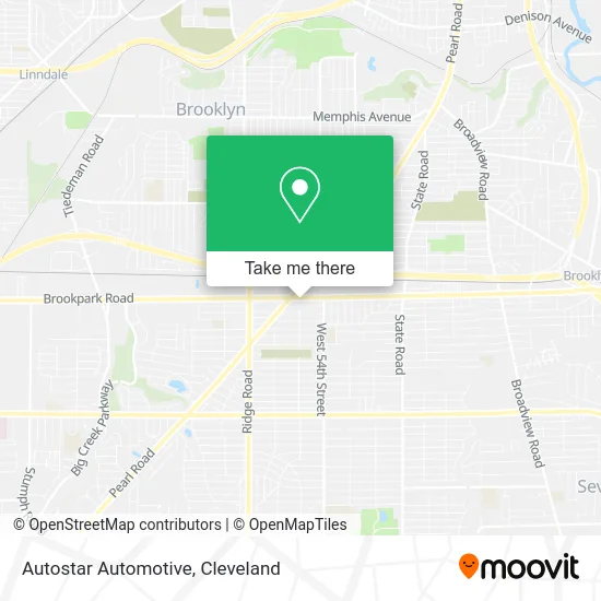 Autostar Automotive map