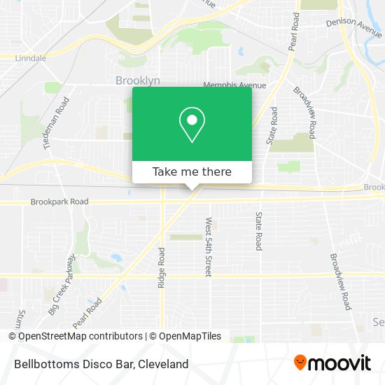 Bellbottoms Disco Bar map