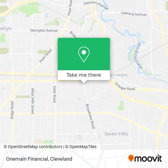 Mapa de Onemain Financial