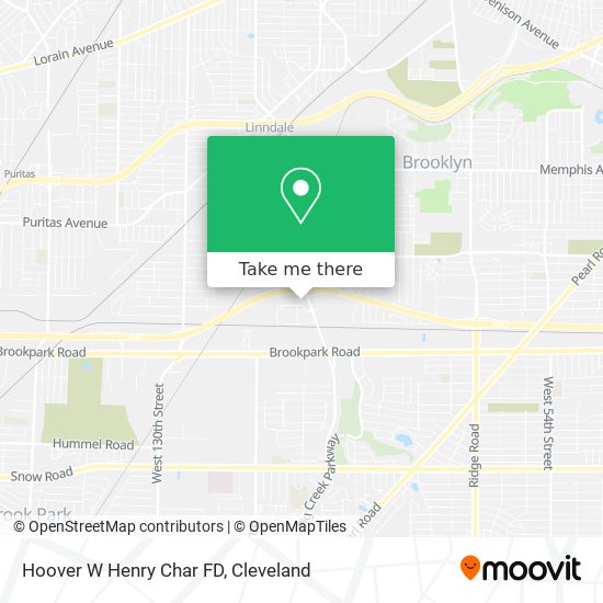 Mapa de Hoover W Henry Char FD