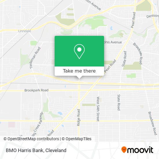 Mapa de BMO Harris Bank