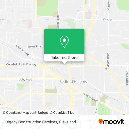 Mapa de Legacy Construction Services