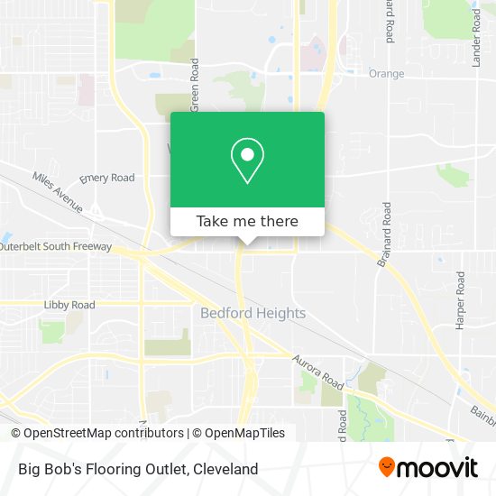 Big Bob's Flooring Outlet map