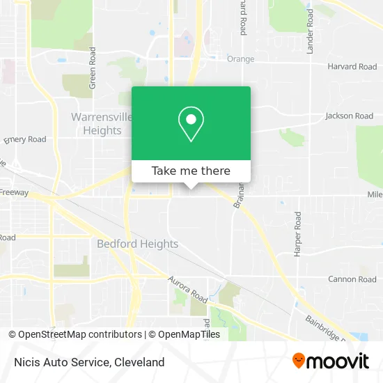 Nicis Auto Service map