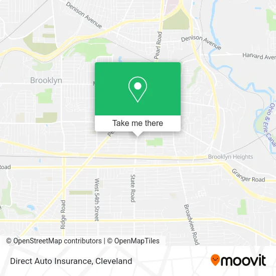 Mapa de Direct Auto Insurance