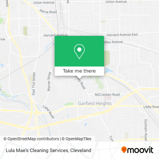 Mapa de Lula Mae's Cleaning Services