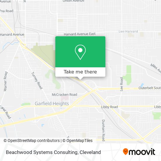 Beachwood Systems Consulting map