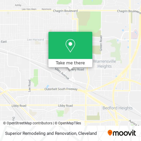 Mapa de Superior Remodeling and Renovation