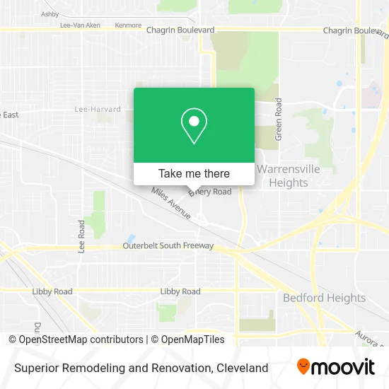 Superior Remodeling and Renovation map