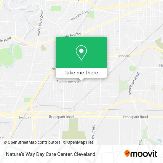 Nature's Way Day Care Center map