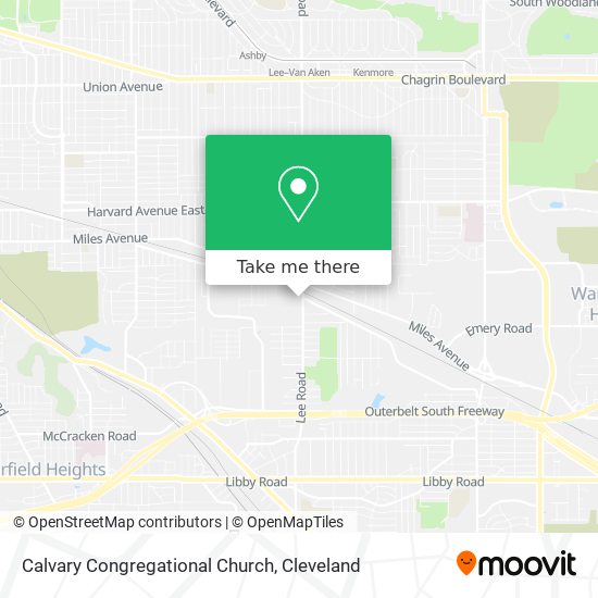 Mapa de Calvary Congregational Church