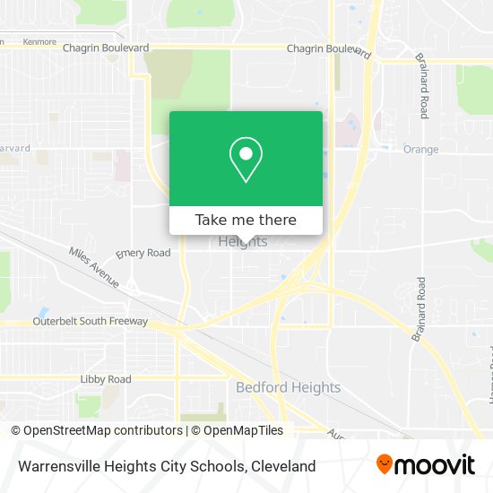 Warrensville Heights City Schools map