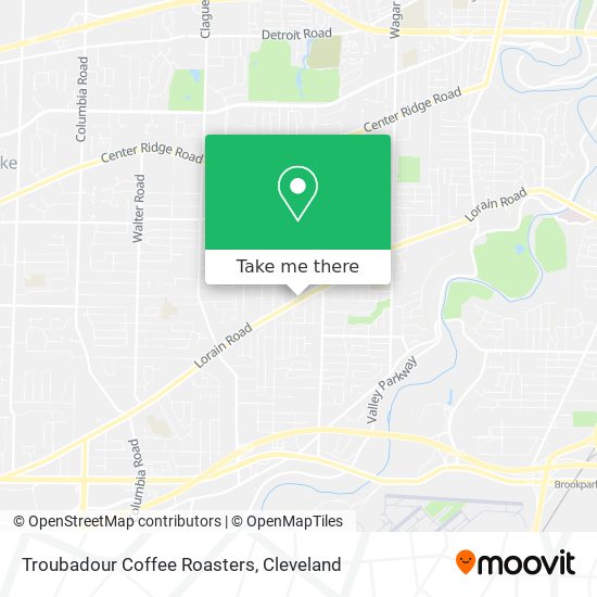 Mapa de Troubadour Coffee Roasters