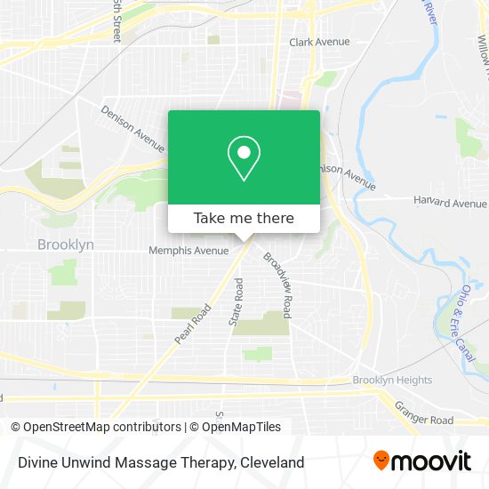 Divine Unwind Massage Therapy map
