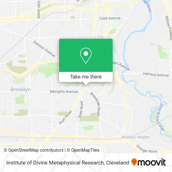 Mapa de Institute of Divine Metaphysical Research