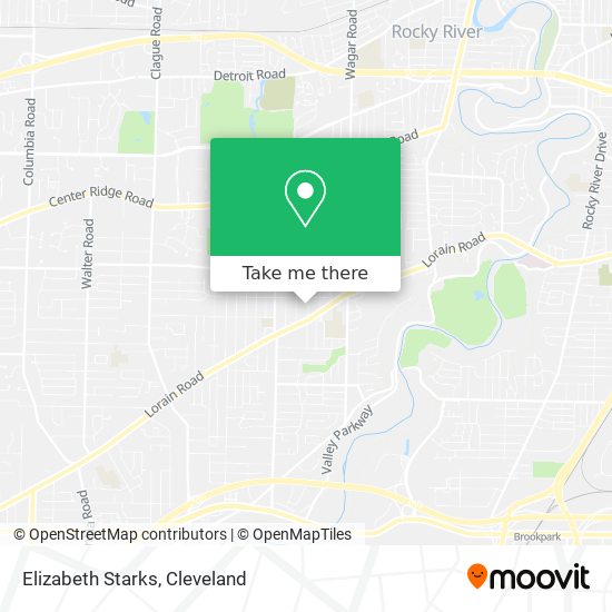 Mapa de Elizabeth Starks