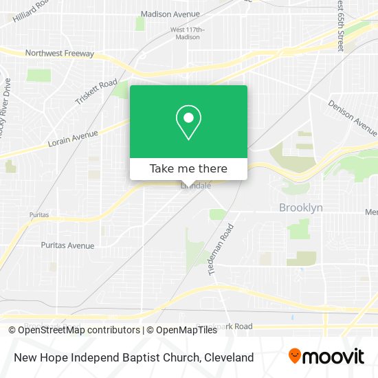 New Hope Independ Baptist Church map