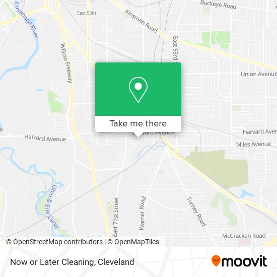 Now or Later Cleaning map