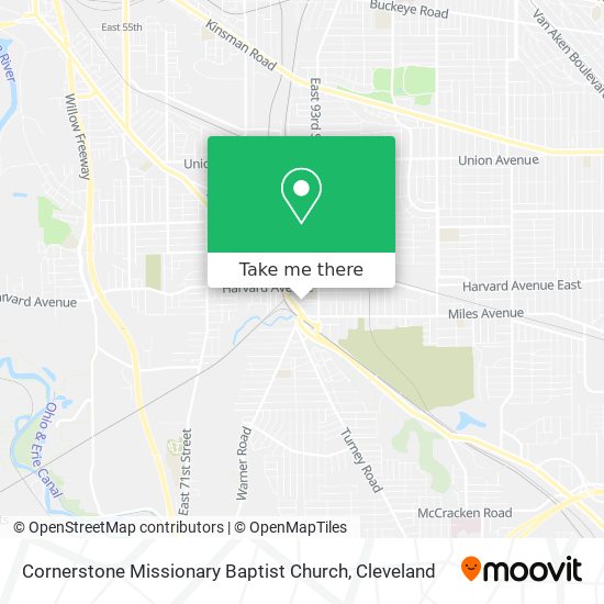 Mapa de Cornerstone Missionary Baptist Church