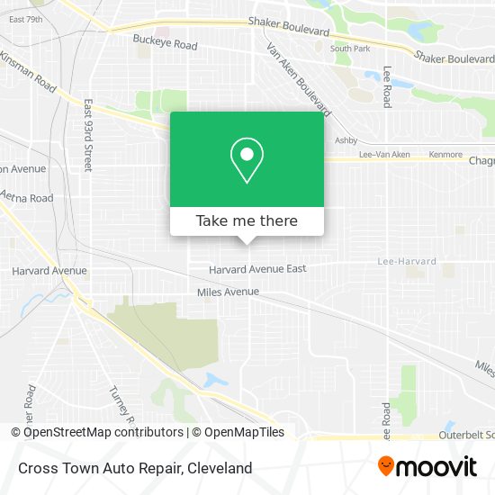 Mapa de Cross Town Auto Repair