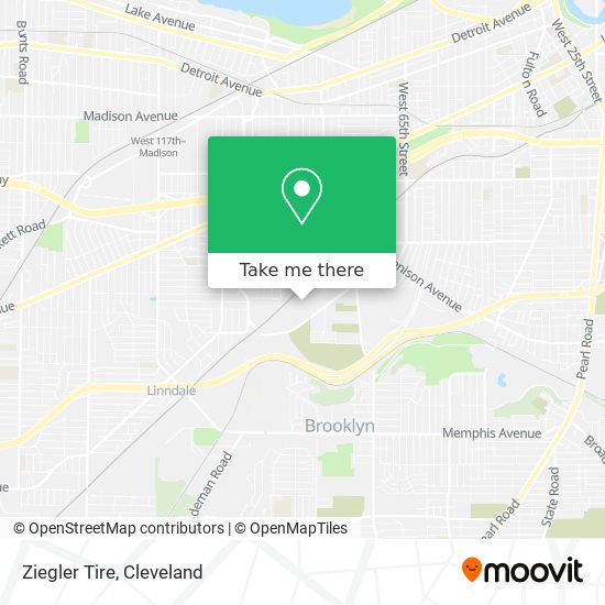 Mapa de Ziegler Tire