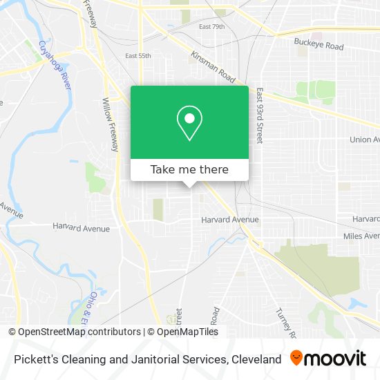 Pickett's Cleaning and Janitorial Services map