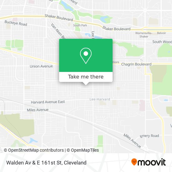 Walden Av & E 161st St map