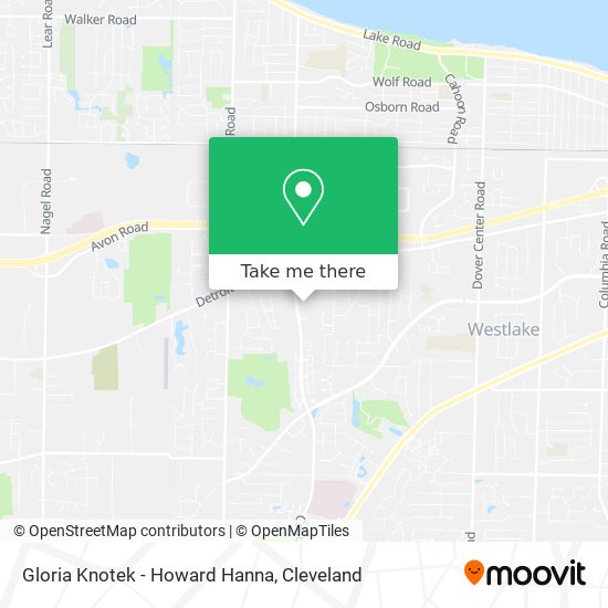 Mapa de Gloria Knotek - Howard Hanna