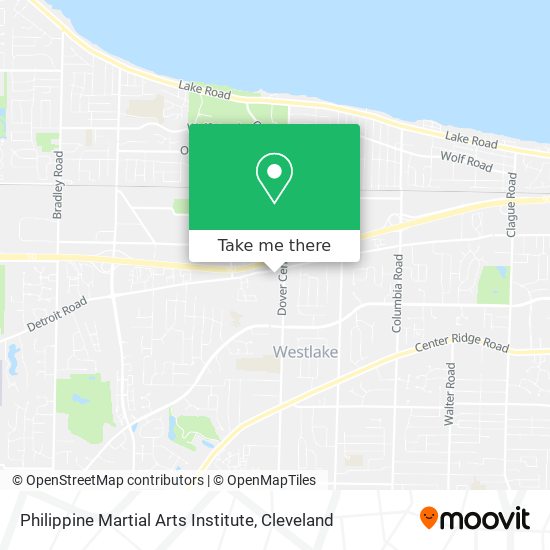 Mapa de Philippine Martial Arts Institute