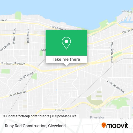 Ruby Red Construction map