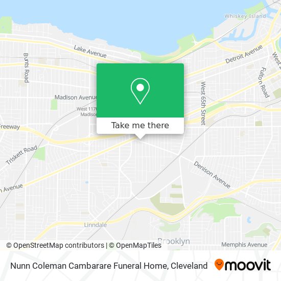 Nunn Coleman Cambarare Funeral Home map